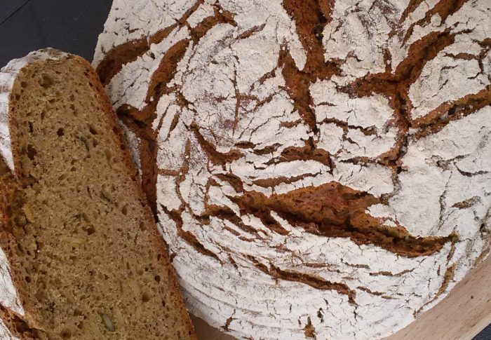 Kürbiskruste (ergibt 5 Brote)